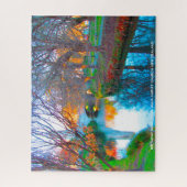 Birthday Greetings Nana Christ Church New Zealand ジグソーパズル (縦)