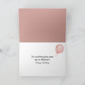 Birthday Grumpy Old Ladies With Red Wine カード (内部)