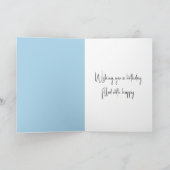 Birthday Hot Cocoa With Winter Scarf カード (内部)