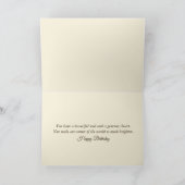 Birthday Humanity Graffiti On Brick Wall Mural カード (内部)