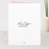 Birthday Humor Vintage Woman Portrait カード (裏面)