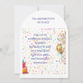 Birthday Invitation 招待状 (正面)