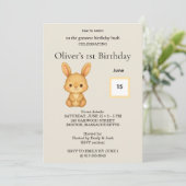 Birthday Invitation 招待状 (スタンド正面)