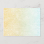 Birthday Invitation (10,8 x 14,2 cm) - Rabbit ポストカード (裏面)