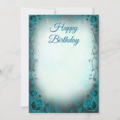 Birthday invitation - Cookie Monster 招待状 (裏面)