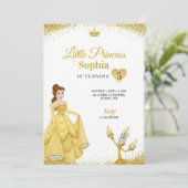 Birthday Invitation featuring a princess 招待状 (スタンド正面)