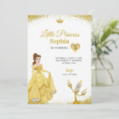 Birthday Invitation featuring a princess 招待状 (スタンド正面)