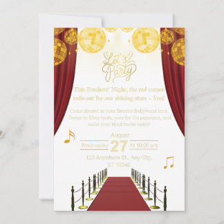 Birthday Invitation Minimal Elegant Modern Design 招待状