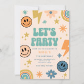 Birthday Invitation Postcards Design 招待状 (正面)