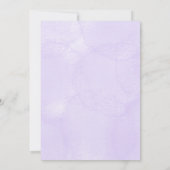 Birthday invitation with a fairy-tale theme 招待状 (裏面)