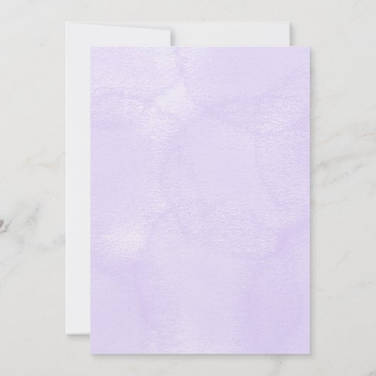 Birthday invitation with a fairy-tale theme 招待状 (裏面)