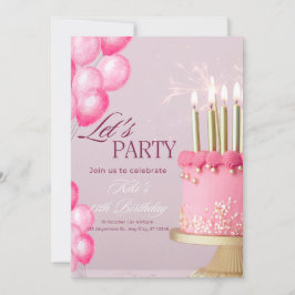 Birthday invitations  招待状