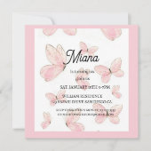 Birthday invitations 招待状 (正面)