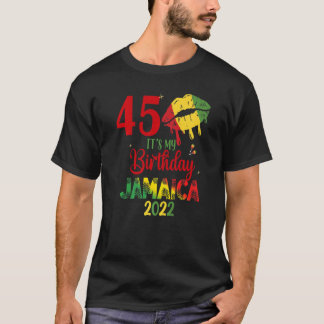 Birthday Jamaica Girl 30th 50th Party Outfit Match Tシャツ