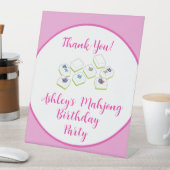 Birthday Mahjong PERSONALIZE 台座サイン (インサイチュ)