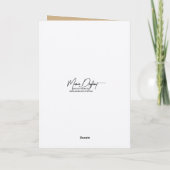 Birthday Mouse with a Surprised Look  カード (裏面)