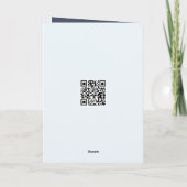 Birthday Native American Chief with Buffalo カード (裏面)