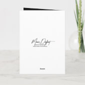 Birthday Neon Fireworks カード (裏面)