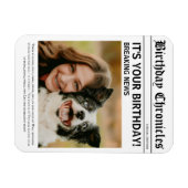 Birthday News  マグネット (横)