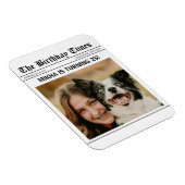 Birthday News Paper マグネット (右側)