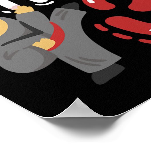 Birthday Ninja 3 Years Old Karate Kids 3rd Birthda ポスター (角)