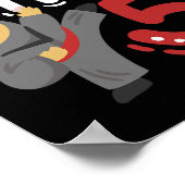 Birthday Ninja 5 Years Old Karate Kids 5th Birthda ポスター (角)