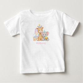 Birthday Outfit | Baby Boy Girl Graphic Tee | ベビーTシャツ