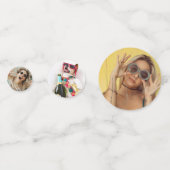 Birthday Party おもしろい For Her BdAy顔紙吹雪 コンフェッティ (裏面)