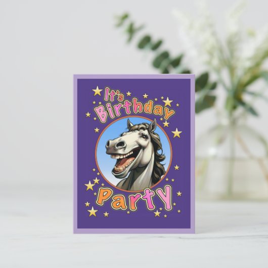 Birthday Party ポストカード (スタンド正面)