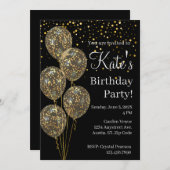 Birthday party 招待状 (正面/裏面)