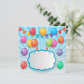 Birthday party 招待状 (スタンド正面)