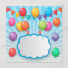 Birthday party 招待状