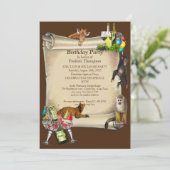 Birthday Party Announcements 招待状 (スタンド正面)