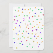 Birthday Party Balloons Invitation 招待状 (裏面)