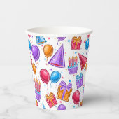 Birthday Party Celebration Paper Cups 紙コップ (正面)