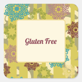 Birthday Party Gluten Free Dietary Advice  スクエアシール