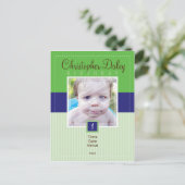 BIRTHDAY PARTY INVITATION :：ステッチ – boy1 インビテーションポストカード (スタンド正面)