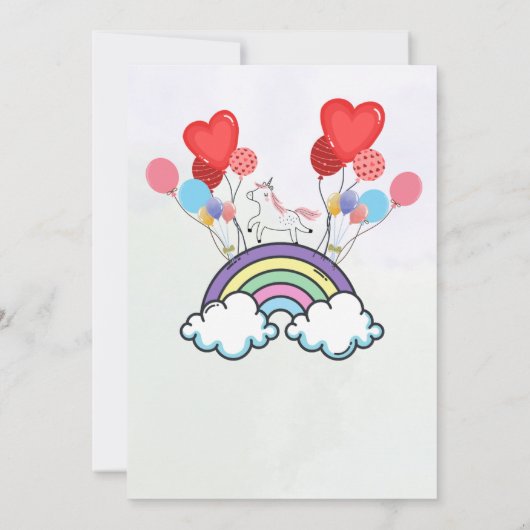 Birthday Party Invitations  招待状 (裏面)