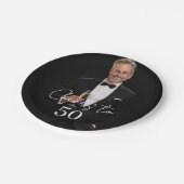 Birthday party photo cheers ペーパープレート (アングル)