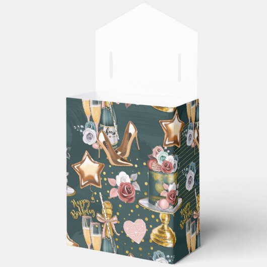 Birthday Pattern  フェイバーボックス (見開き)