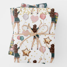 Birthday Pattern  ラッピングペーパーシート