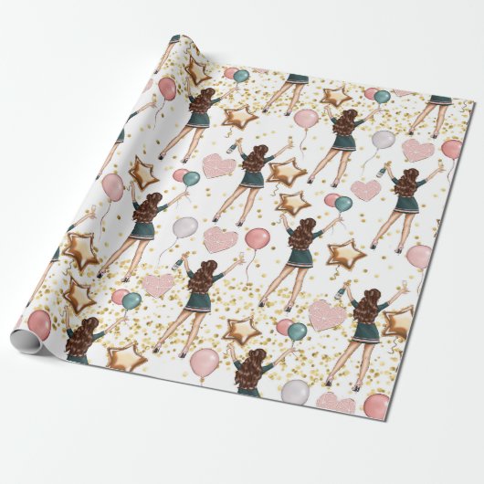 Birthday Pattern  ラッピングペーパー (アンロールド)