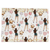 Birthday Pattern  ラージペーパーバッグ (裏面)