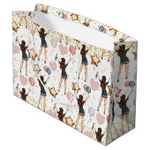 Birthday Pattern  ラージペーパーバッグ (裏面アングル)