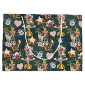 Birthday Pattern  ラージペーパーバッグ (裏面)