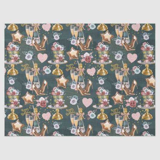 Birthday Pattern  薄葉紙 (正面)