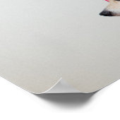 Birthday Pembroke Welsh Corgi Dog ポスター (角)