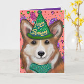 BIRTHDAY PETS カード (黄色い花)