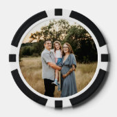 Birthday Photo Poker Chip for Husband from Wife ポーカーチップ (正面)