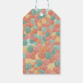 Birthday Picnic, Cute Retro Style ギフトタグ (裏面)